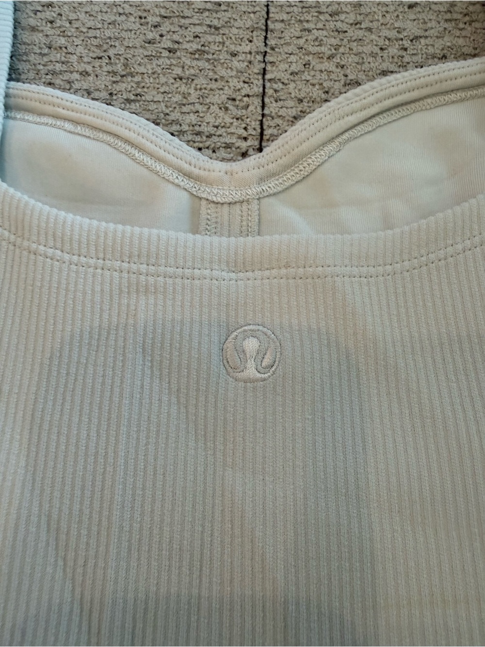 Lululemon Ribbed Softstreme Sweetheart Tank Top - Picture 3 of 5